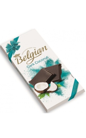 Бельгиан, Темный Шоколад с Кокосовой Стружкой