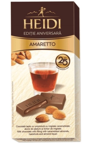 Шоколад Heidi Amaretto молочный 90 г