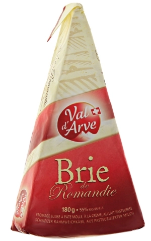 Сыр Бри де Романди с белой плесенью