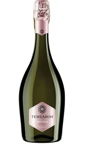 Игристое вино Лефкадия Темелион Брют Розе, розовое, 0,75 л