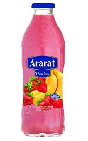 Сок Ararat Premium Бананово-Клубничный