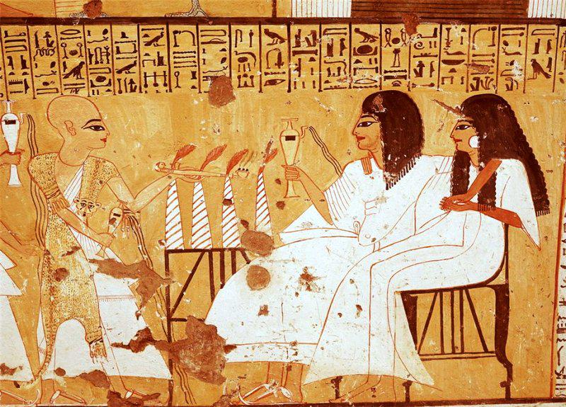 Употребление пива древними египтянами