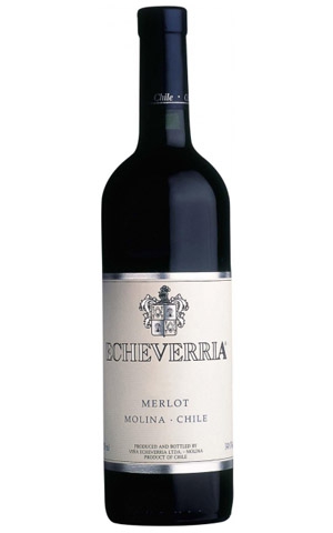 Красное вино Echeverria Merlot