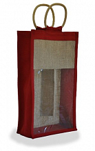 Сумка На 2 Бутылки Джут  490 ₽