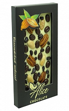 Сдоба Alice Chocolate Плитка Белого Шоколада С Миндалем  490 ₽