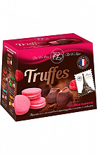 Трюфель с кусочками печенья макарун с малиной  459 ₽