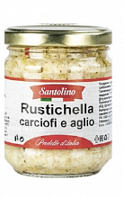 Брускетта из артишоков и чеснока Сантолино  419 ₽
