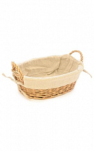 Корзина Овальная С Тканью  599 ₽