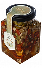 Мёд медовый дом акациевый с ореховым ассорти  650 ₽