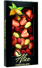 Сдоба Молочный Шоколад С Миндалем, Клубникой, Малиной И Вишней  560 ₽