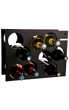 Стеллаж Для Бутылок Сити Рек Нуар (09 52 20)  3 590 ₽