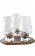 Штольцле. Набор Гленкейрн Гласс (Арт. 355/31) 3 Бокала И Поднос  3 990 ₽