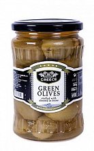 Оливки фаршированные миндалем From Greece  459 ₽