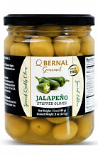 Оливки фаршированные перцем халапеньо  449 ₽