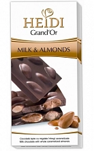 Шоколад темный HEIDI Grand'or Миндаль, 100г  199 ₽